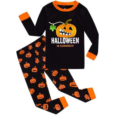 China New Arrived 100% Thermal Cotton Children Pajamas Kids Pajamas For Halloween Day for sale