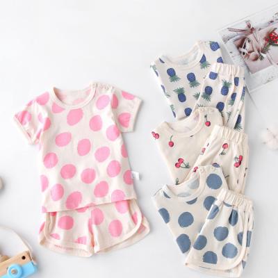 China Hot Sale Summer Anti-Shrink Baby Clothes 100% Cotton Newborn Baby Clothes Babies Clothing Set Baby Boy Clothes Shorts Set for sale