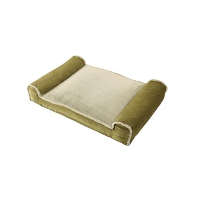 China Custom Mechanical Wash Pet Beds For Large Dogs Sofa Memory Foam Dog Bed Washable Orthopedic Dog Bed for sale