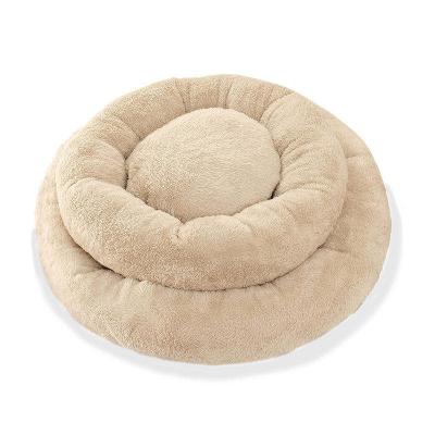 China 2022 Wholesale Hot Selling High Quality Mechanical Wash House Cat Bed Plush Comfortable Soft Dog Bed for sale