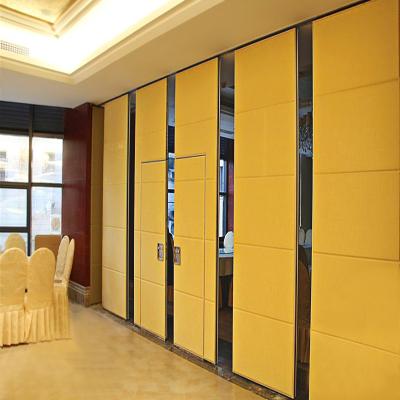 China Modern Functional 65 Mm Series Fire Proof Partition Wall Folding Partition Wall Sliding Door For Pakistan Banquet Room for sale