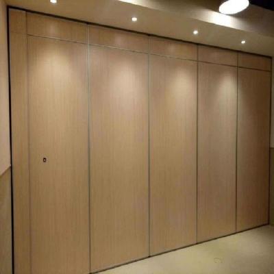 China Soundproof Operable Sound Insulation Wall Partition Sliding Walls Acoustic Movable Folding Partition Wall for sale