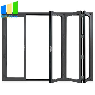 China Heat insulation/waterproof/soundproof fire proof folding partition for office folding doors room dividers for meeting room folding door for sale