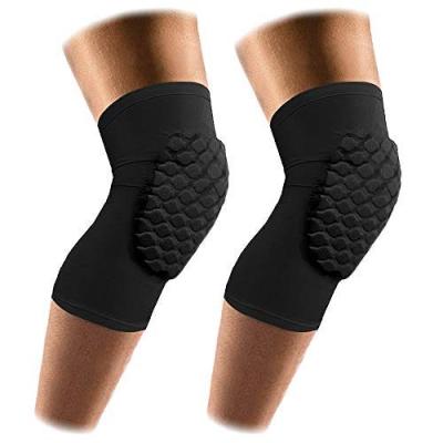 China Knee Pads Volleyball Women's Knee Compression Sleeves Hex Knee Pads Compression Leg Sleeve For Basketball, Volleyball, Weightlifting, And More for sale