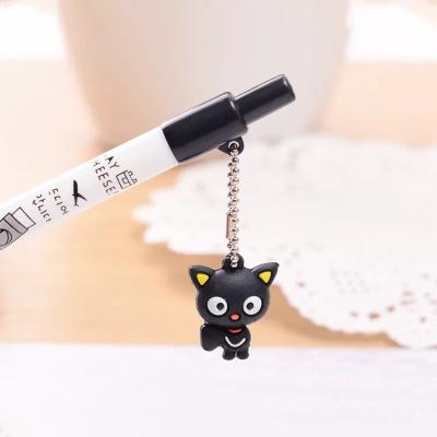 China Children Automatic Mechanical Pencil, Cartoon Cat Pendant Automatic Drafting Pencil, 0.5MM Pencils for sale