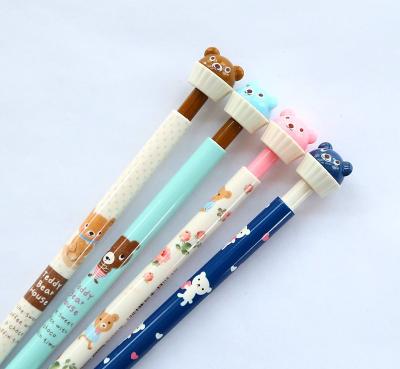 China Automatic Pencils Kids Support Series Mechanical Design 0.7mm Point Pencils Cute Cartoon Mechanical Pencils for sale