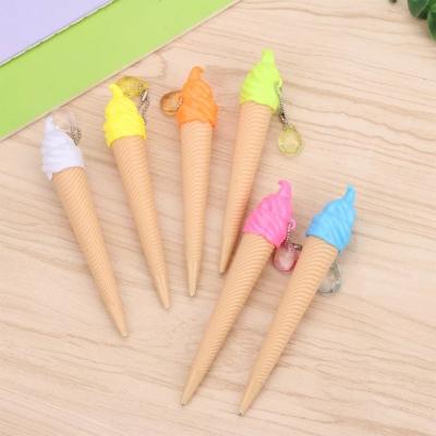 China Mechanical Pencilcs Automatic Ice Cream Cone, 0.5mm HB Fine Point Pencils Kids Writing Pens School Pen For Kids Office School for sale