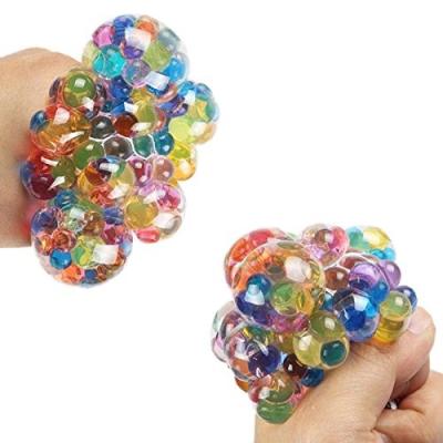 China Soft Toy Mesh Squishy Ball Led Anti Strain Ball Novelty Party Toys Party Supplies for Engagement, Proms, Birthday for sale