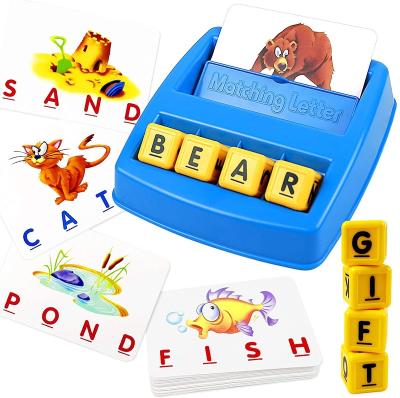 China Educational Toys for Girl Letter Matching Game, Teaches Word Recognition, Spelling, and Increases Memory, Ages 3 and Up for sale