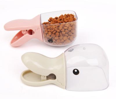 China Cute Viable Pet Food Seal Pet Platypus Pet Spoon Dog Food Scoop Fresh-Keeping Clip for sale