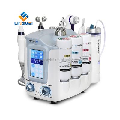 China LINGMEI Beauty Hydra Hidrofacial 6 In 1 Aquasure H2 Hidro Facial Skin Care Machine for sale