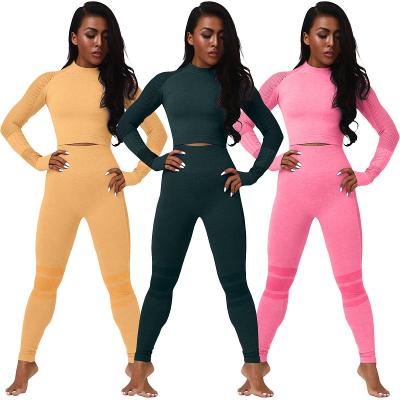 China 2022 spring women clothes QUICK DRY tracksuit sweatsuit 2 piece set solid color set lounge to wear two piece set for sale