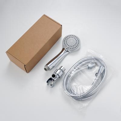 China With Switch SS3004 Xiamen Factory Wholesale Chrome Bathroom Rain ABS 3 Function Hand Shower Set for sale