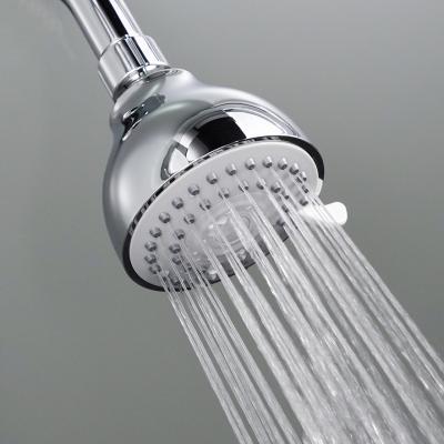 China With diverter SH3002 low price China plastic Chrome plated bathroom water saving overhead 3 mode spray rain shower head for sale