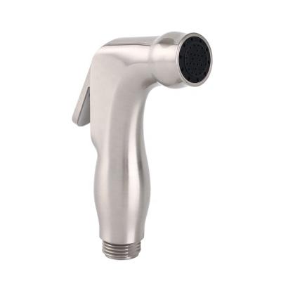 China TS1001 Nickel Bathroom Shattaf Toilet Water WC Wc Bidet Sprayer Bathroom Handheld Spray Gun Easy ABS Brushed for sale