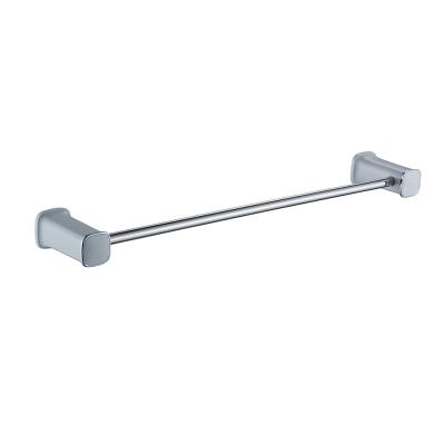 China Who respects the environment. New Design Bathroom Accessories Chrome Environmental Modern Simple Stainless Steel Bar Wall Mounted Towel Rack For Hotel Family for sale