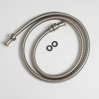 China Durable Hot Selling Xiamen Factory Double Lock PVC Air Chamber Stainless Steel Anodized Flexible Shower Hose for sale