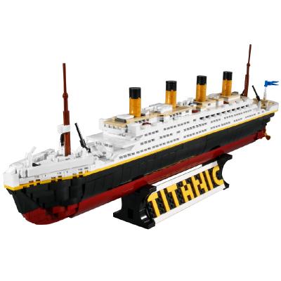 China Classic DIY TOY Newest Hot Sale Nautical DIY Ship Building Blocks Set Toys for sale