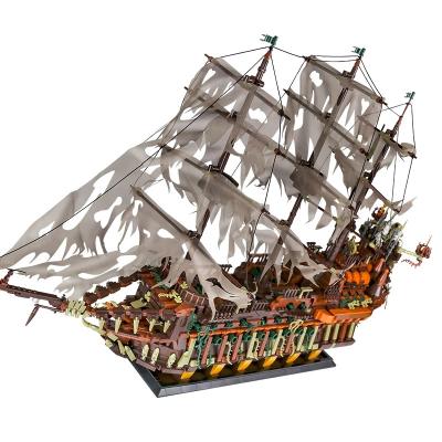 China DIY TOY Special Hot Selling DIY The Flying Dutchman Ship Building Blocks Set Children For Bricks for sale