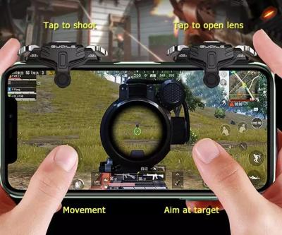 China With Handbreak Phone Mobile Triggers Joystick Games Controller Shoulder Button Handle Game Button For Pubg for sale