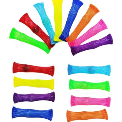 China Wholesale Plastic Funny Texture Mesh Toy Sensory Marble Depression Divert Attention Moving Person Toys For Children for sale