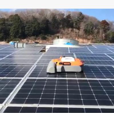 China 300m2/H 350KW/Day Solar Panel Cleaning Robot Automatic Control System for sale