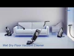 Removable Wet Dry Floor Vacuum Cleaner 10000Pa Handheld For Carpet