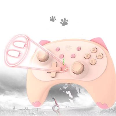 China With Game Controller Gamepad Ns Switch Cat Pattern Game Controller Game Newest Phone Holder Design pro for sale