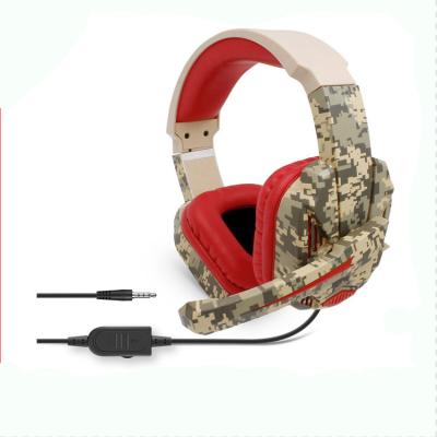 China Stereo Headband 3.5mm Camouflage Gaming Headset Gaming Earphones For Switch/Switch Lite /PS4/PC/Xbox for sale