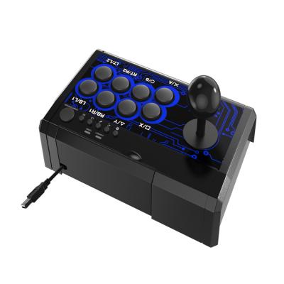 China The Other DOBE TP4-1886 7 in 1 Arcade Fighting Stick Gamepad for PS4/xbox /Xbox one/PS3/PC for sale