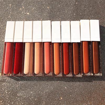 China Custom Logo Popular Sale Beauty Blue color lip shine waterproof extreme gloss lip gloss no mark for sale