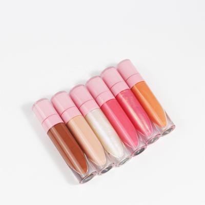 China Hot Selling Waterproof Lip Gloss Glitter Lip Gloss Moisturizing Lip Gloss for sale