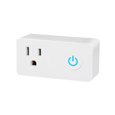 China US America Mini Smart Wifi Plug Outlet APP Wi-Fi Remote Control 125V Standard Outlet for sale