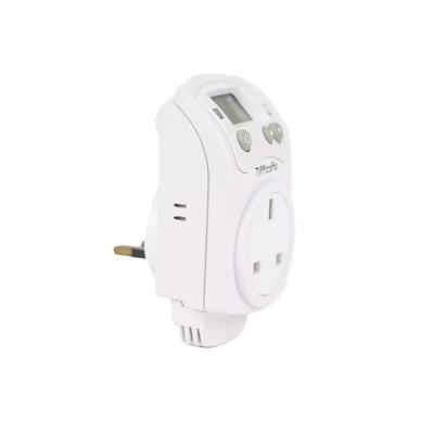 China PC Digital Switch Weekly Programmable Electronic Timer Humidity Control Plug-in Socket for sale