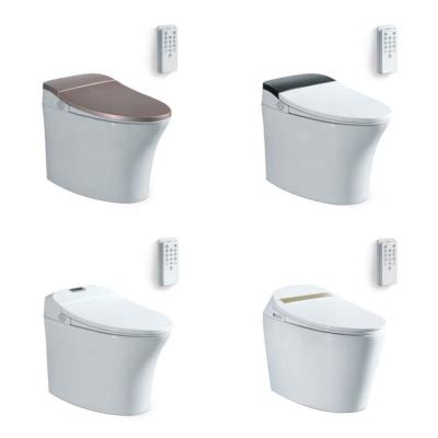 China Sanitary Floor Chinese Oval Automatic Floor Automatic Operation School Toilet Intelligent Toilet for sale