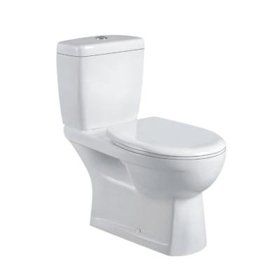 China Stylish Double-Flow Sanitary Ware Washdown Double-Flow Two-Piece Toilet for sale