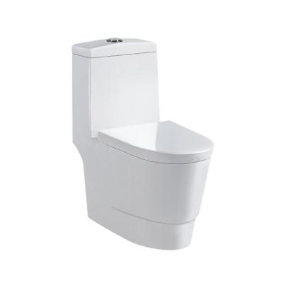 China Chinese Double-flush Double-Flow Siphonic WC One Piece Toilet for sale