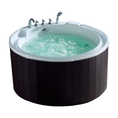 China Hot Tub Free Skirt Spa Massage Whirlpool Computer Control Outdoor Round Bathtub for sale