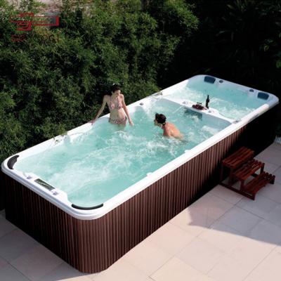 China Freestanding Outdoor Hot Endless Freestanding Massage Spa Air Whirlpool Pool Design Large Tub for sale