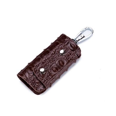 China Plug Keys Hot Sale Luxury Genuine Car Key Chain Crocodile Leather for sale