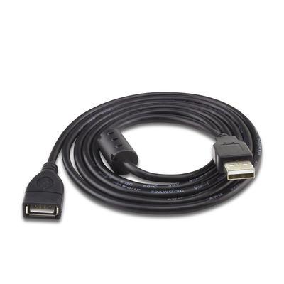 China Black 10m USB 2.0 Copper Male Camera All A/F to Female Printer Mouse Keyboard Monitoring Data Extension Cable for sale