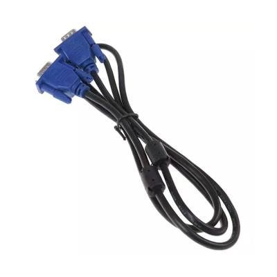 China Car PVC 1.5m 15 Pin Computer Monitor Blue Male-Male VGA Video Cable for sale