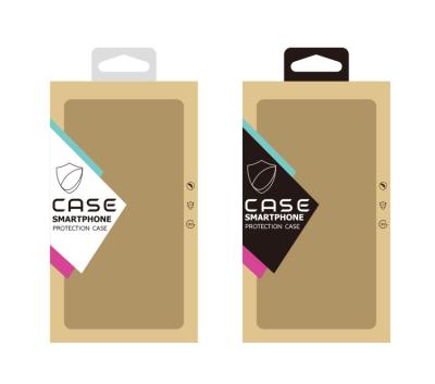 China Cell Phone Disposable Retail Cardboard Paper Packaging Packaging Display Boxes For Phone Case for sale