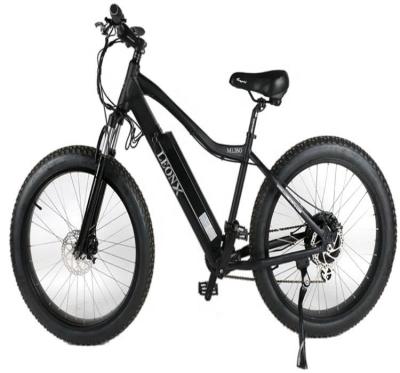 China Aluminum alloy e electric vehicle 500w 750w 1000w 26 inch fat tire electric cycle mountain electric bicycle for sale