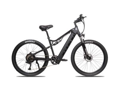 China Aluminum alloy electric bike for adults 500w ebike suspension mountain ebike full e MTB with 13ah battery for sale