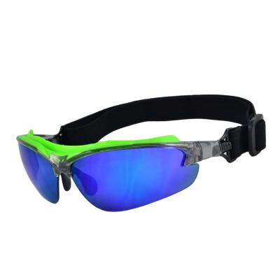 China Borjye J123B Replaceable Arm Temple Taiwan OEM Sport Climbing Blue Goggles for sale