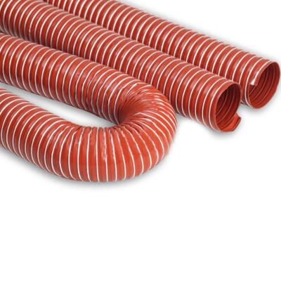 China Factory silicone flexible brake cold and hot air inlet pipe ducting hose for sale for sale