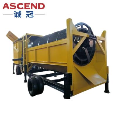 China Alluvial Gold Washing Plant Machine GTS20 GTS50 For Small Scale Mining In Africa for sale