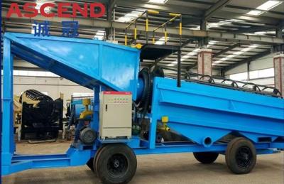 China Gold Trommel Screen Washing Plant For Collecting Gold Ore From 200 To 40 Mesh Size for sale