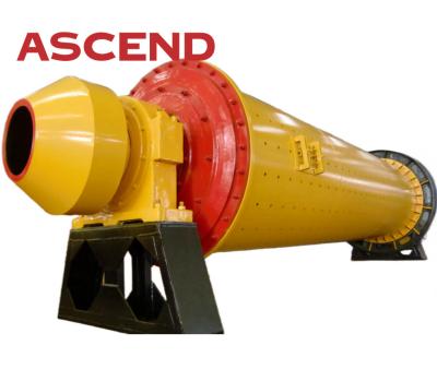 China China Ascend Wet Grinding Ball Mill 1200x2400 1200x4500 With 5 Tons Per Hour Capacity For Gold Silver Iron Ore Grinding for sale